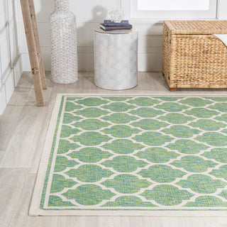 Trebol Moroccan Trellis Textured Weave Indoor/outdoor Area Rug