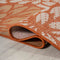 Zinnia Modern Floral Textured Weave Indoor/outdoor Runner Rug