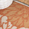 Zinnia Modern Floral Textured Weave Indoor/outdoor Area Rug