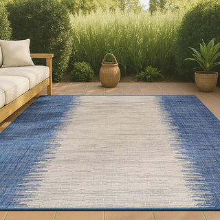 Tavira Modern Strie' Indoor/outdoor Area Rug