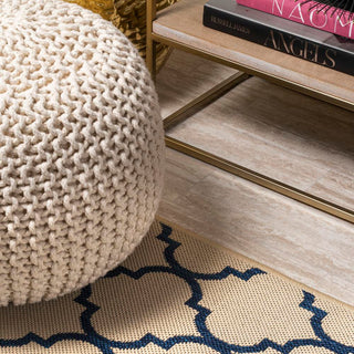 Arabesque Ogee Trellis Indoor/outdoor  Area Rug - JONATHAN Y
