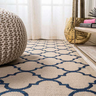 Arabesque Ogee Trellis Indoor/outdoor  Area Rug - JONATHAN Y