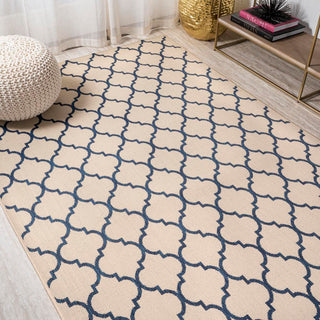 Arabesque Ogee Trellis Indoor/outdoor  Area Rug - JONATHAN Y