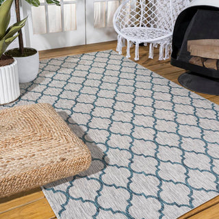 Arabesque Ogee Trellis Indoor/outdoor  Area Rug
