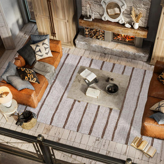 Colonia Berber Stripe Indoor/outdoor Area Rug - JONATHAN Y
