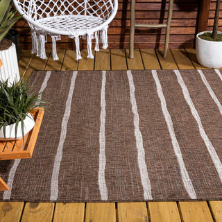 Colonia Berber Stripe Indoor/outdoor Area Rug