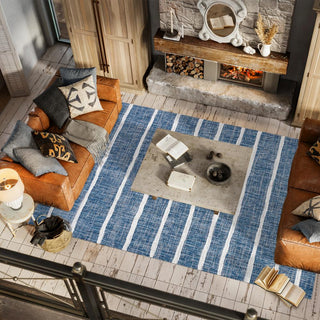 Colonia Berber Stripe Indoor/outdoor Area Rug