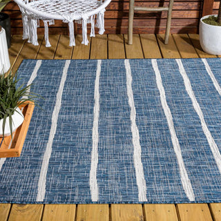 Colonia Berber Stripe Indoor/outdoor Area Rug