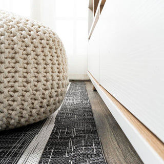 Colonia Berber Stripe Indoor/outdoor Area Rug