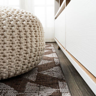 Andratx Modern Tribal Geometric Indoor/outdoor Area Rug - JONATHAN Y