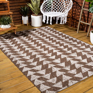 Andratx Modern Tribal Geometric Indoor/outdoor Area Rug - JONATHAN Y