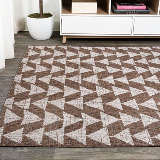 Andratx Modern Tribal Geometric Indoor/outdoor Area Rug - JONATHAN Y