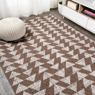 Andratx Modern Tribal Geometric Indoor/outdoor Area Rug - JONATHAN Y