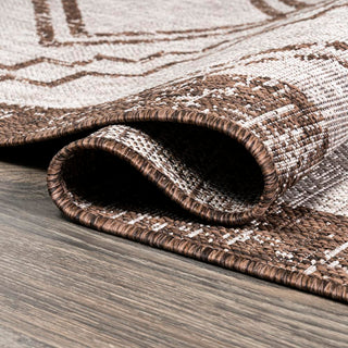 Marokko Diamond Tribal Medallion Indoor/outdoor Area Rug - JONATHAN Y
