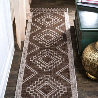 Marokko Diamond Tribal Medallion Indoor/outdoor Area Rug