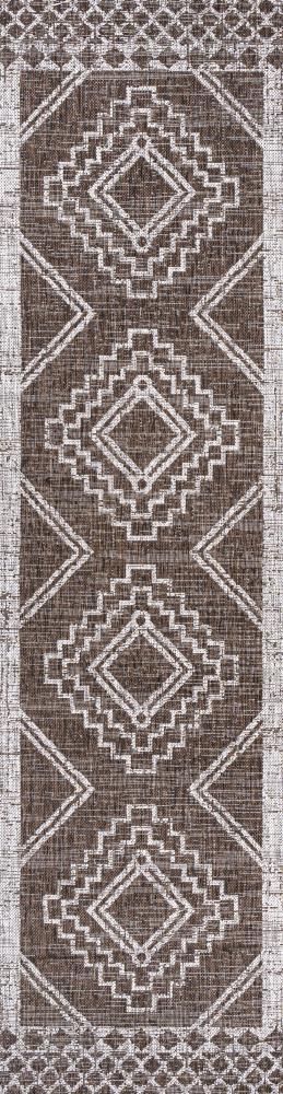 Marokko Diamond Tribal Medallion Indoor/outdoor Area Rug
