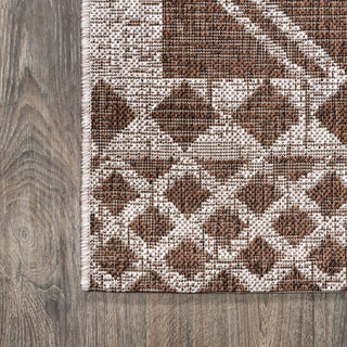 Marokko Diamond Tribal Medallion Indoor/outdoor Area Rug