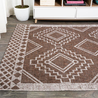Marokko Diamond Tribal Medallion Indoor/outdoor Area Rug
