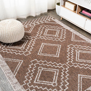 Marokko Diamond Tribal Medallion Indoor/outdoor Area Rug