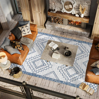 Marokko Diamond Tribal Medallion Indoor/outdoor Area Rug