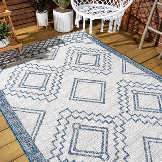 Marokko Diamond Tribal Medallion Indoor/outdoor Area Rug