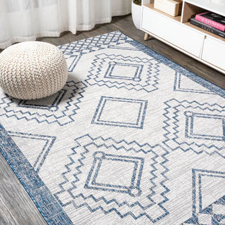 Marokko Diamond Tribal Medallion Indoor/outdoor Area Rug
