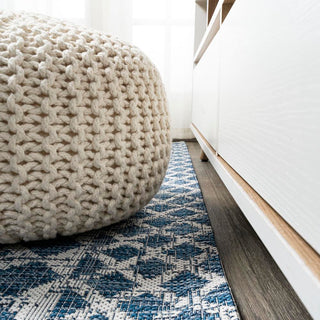 Marokko Diamond Tribal Medallion Indoor/outdoor Area Rug
