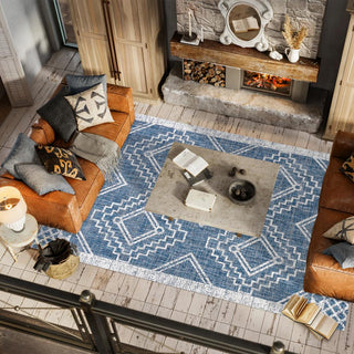 Marokko Diamond Tribal Medallion Indoor/outdoor Area Rug