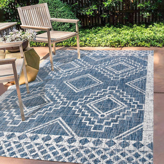 Marokko Diamond Tribal Medallion Indoor/outdoor Area Rug