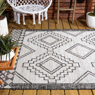 Marokko Diamond Tribal Medallion Indoor/outdoor Area Rug