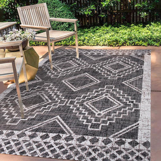 Marokko Diamond Tribal Medallion Indoor/outdoor Area Rug