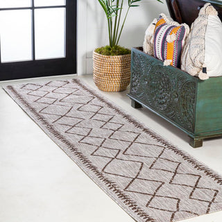 Derya Tribal Diamond Trellis Indoor/outdoor Area Rug - JONATHAN Y
