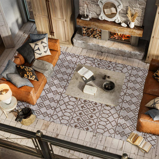Kafel Tribal Bohemian Indoor/outdoor Area Rug - JONATHAN Y