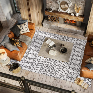 Kafel Tribal Bohemian Indoor/outdoor Area Rug