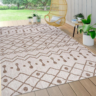 Nokat Tribal Bohemian Indoor/outdoor Area Rug - JONATHAN Y