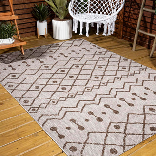 Nokat Tribal Bohemian Indoor/outdoor Area Rug - JONATHAN Y