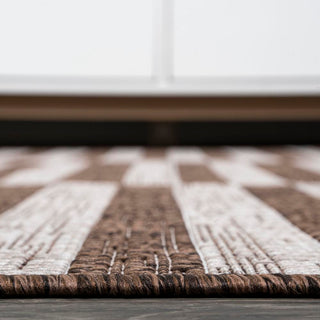 Sukie Modern Offset Stripe Indoor/outdoor Area Rug