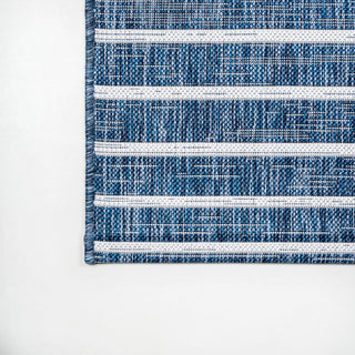 Sukie Modern Offset Stripe Indoor/outdoor Area Rug