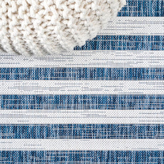 Sukie Modern Offset Stripe Indoor/outdoor Area Rug