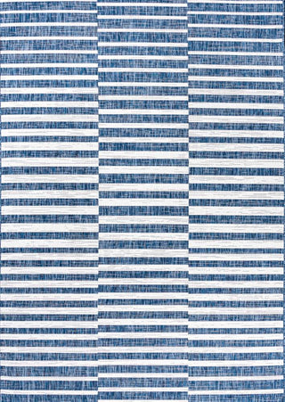 Sukie Modern Offset Stripe Indoor/outdoor Area Rug