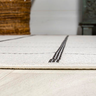 Grid Modern Squares Indoor/outdoor Area Rug - JONATHAN Y