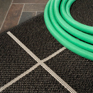 Grid Modern Squares Indoor/outdoor Area Rug - JONATHAN Y
