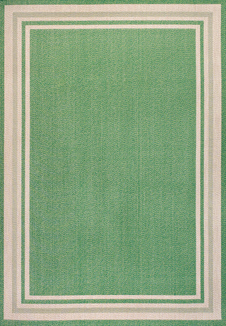James Modern Border Stripe Indoor/outdoor Area Rug