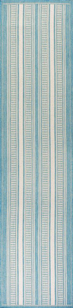 Haynes Modern Double Stripe Indoor/outdoor Area Rug - JONATHAN Y