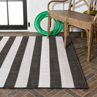Negril Two-tone Wide Stripe Indoor/outdoor Area Rug