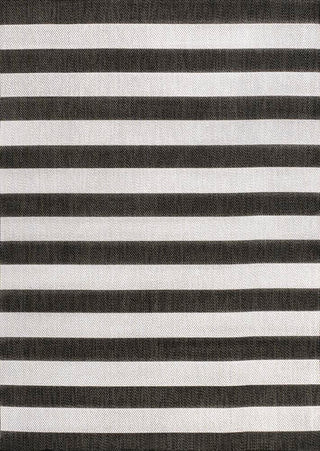 Negril Two-tone Wide Stripe Indoor/outdoor Area Rug