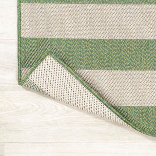 Negril Two-tone Wide Stripe Indoor/outdoor Area Rug