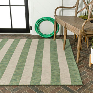 Negril Two-tone Wide Stripe Indoor/outdoor Area Rug