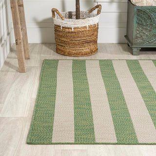 Negril Two-tone Wide Stripe Indoor/outdoor Area Rug