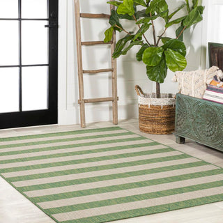 Negril Two-tone Wide Stripe Indoor/outdoor Area Rug